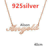 Necklace Alloy Pendant Font Fascinating Pendant Custom Name Necklace Personalized Necklace